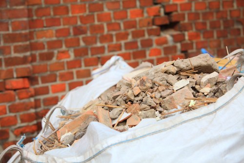 Loft clearance process in Tufnell Park with traditional architecture